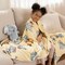 Berkshire Mo Willems Elephant & Piggie Velvet Loft Luxury Soft Cozy Kids Throw Blanket